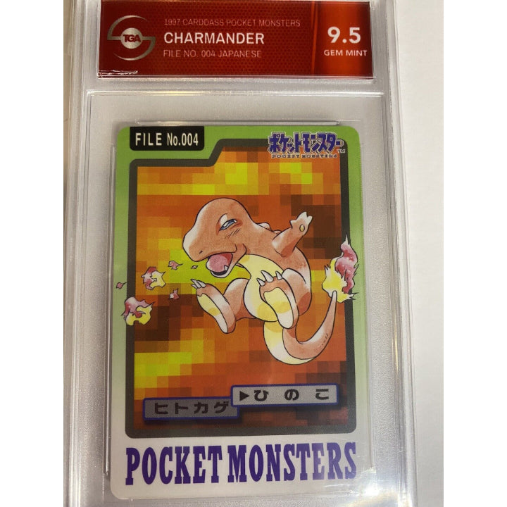 1997 Carddass Charmander TGA Graded 9.5