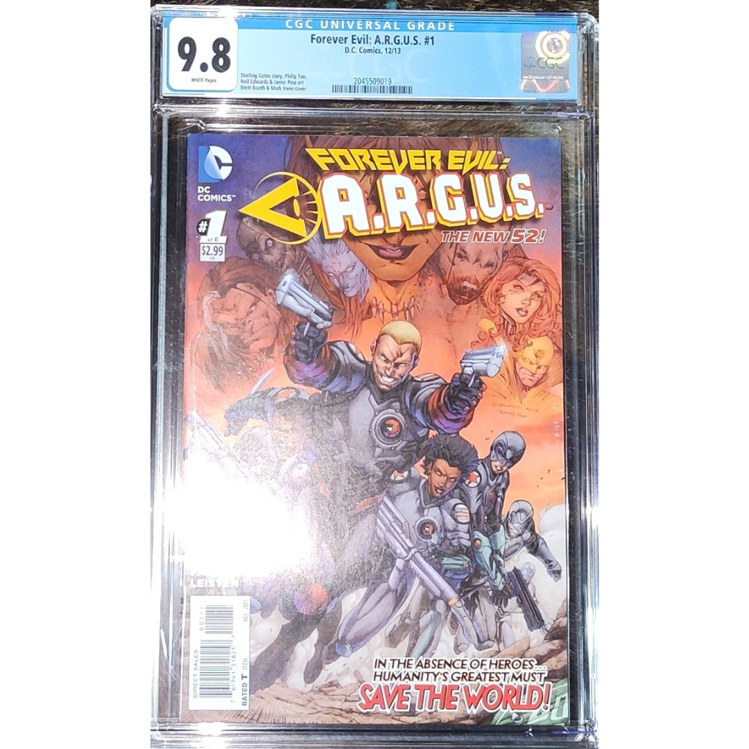 Forever Evil - ARGUS Vol.1 # 1 - 2013 Graded 9.8