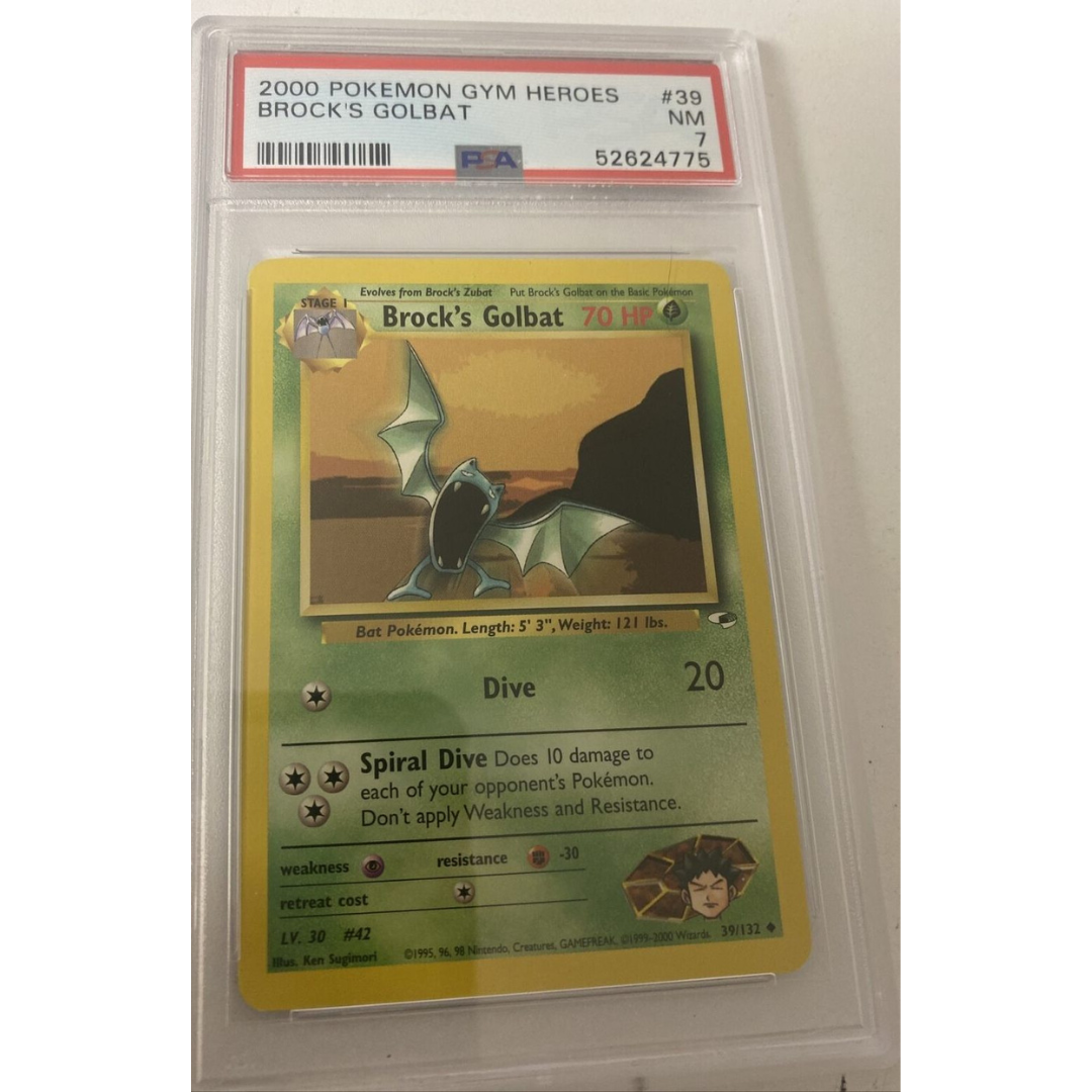 brocks golbat 39/132 - PSA NM 7