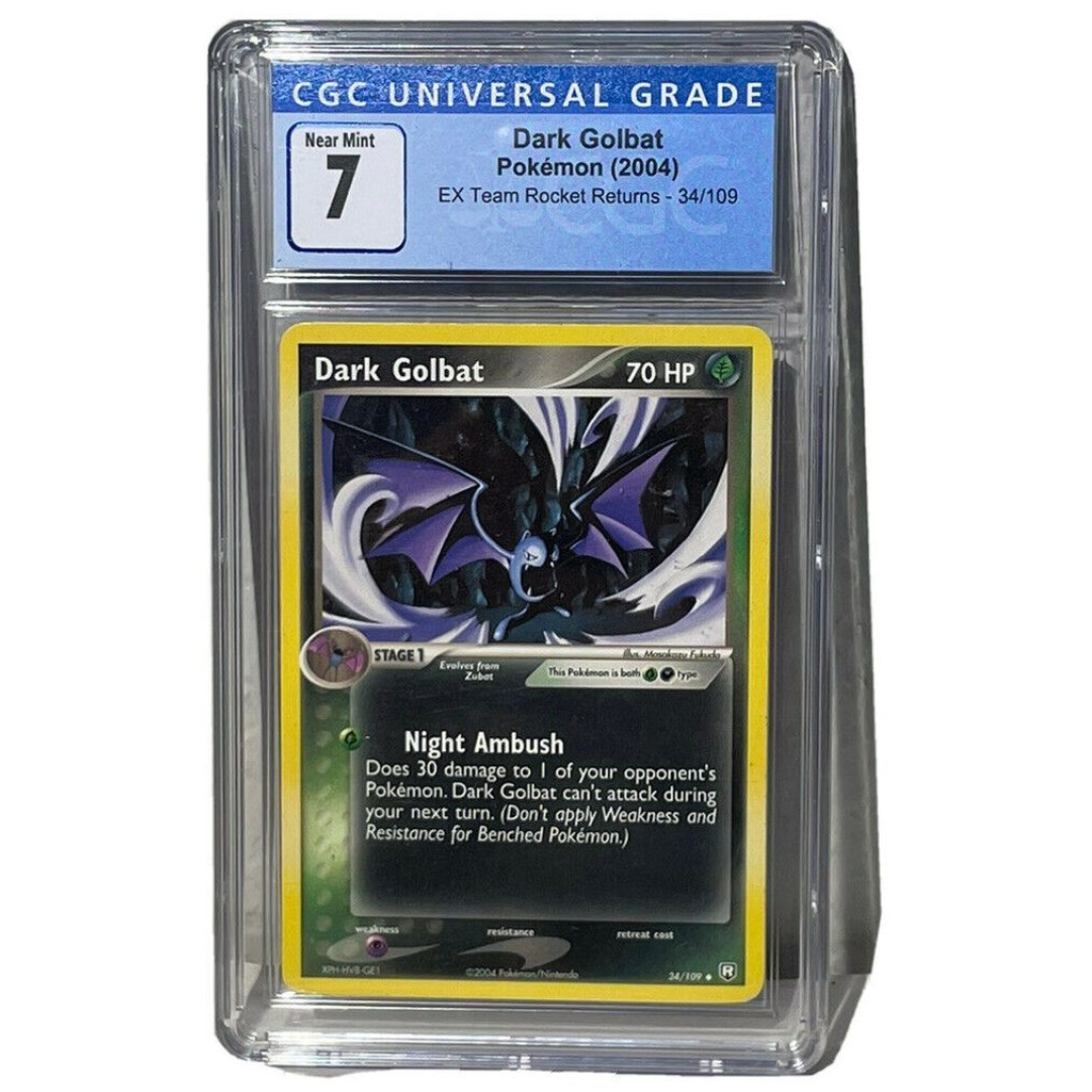 CGC GRADE: 7 - Dark Golbat (2004) , EX Team Rocket Returns