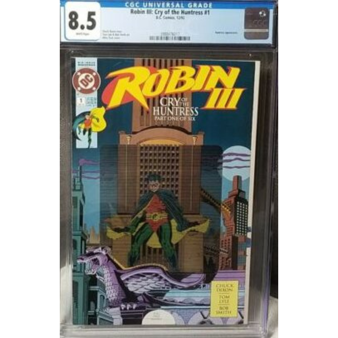 Robin III: Cry of the Huntress #1 CGC Graded 8.5