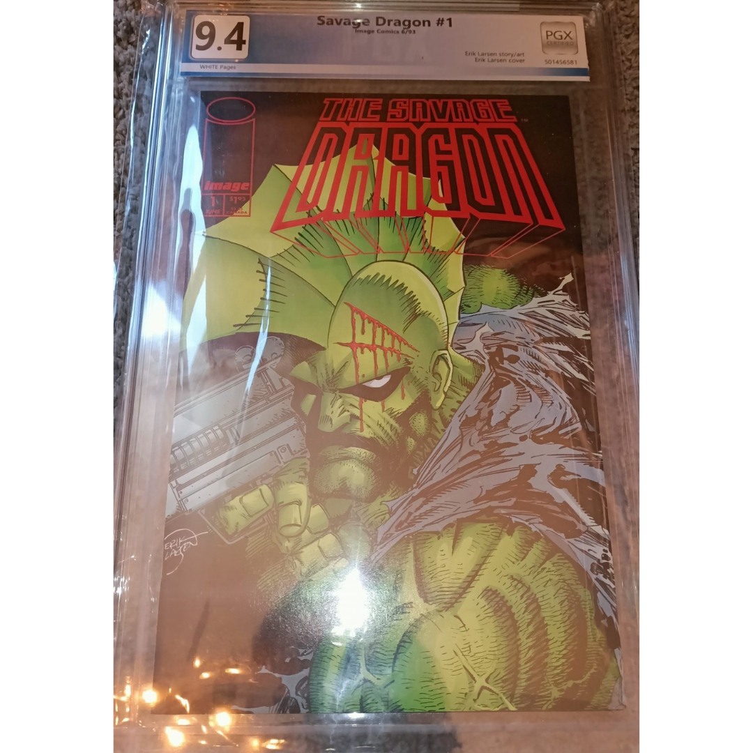 Savage Dragon #1 1993 Image Comics PGX 9.4 GRADED