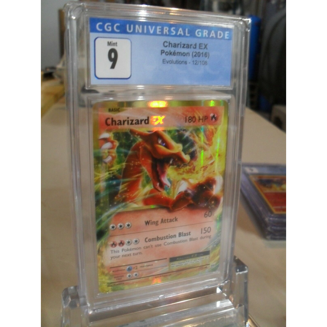 CGC Graded 9 Charizard 3/70 Dragon Majesty Holo rare Pokemon Card