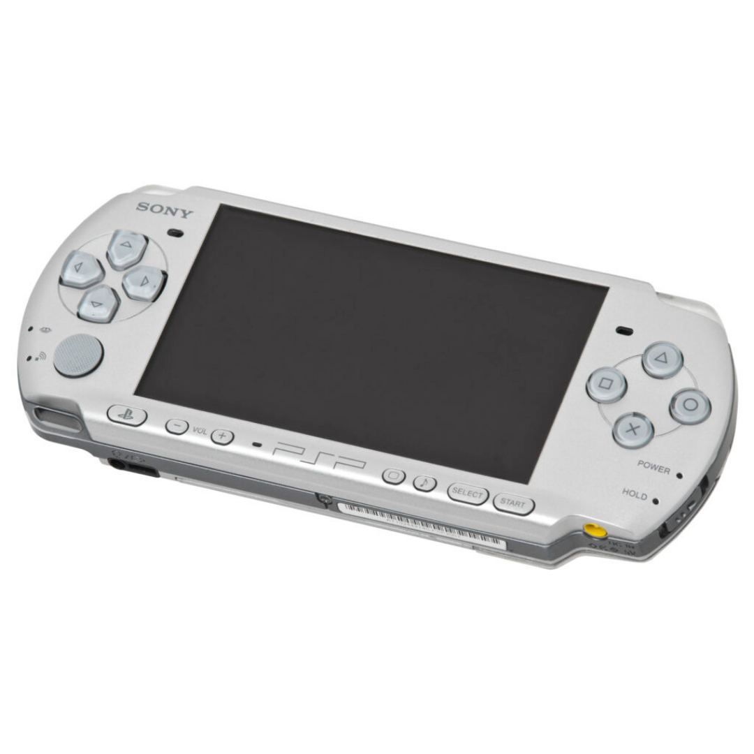 Playstation PSP - Built in 90+ Games, White