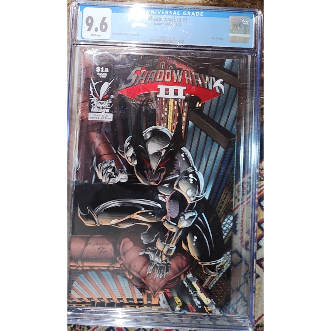 Shadowhawk III #1 1993 Graded 9.6