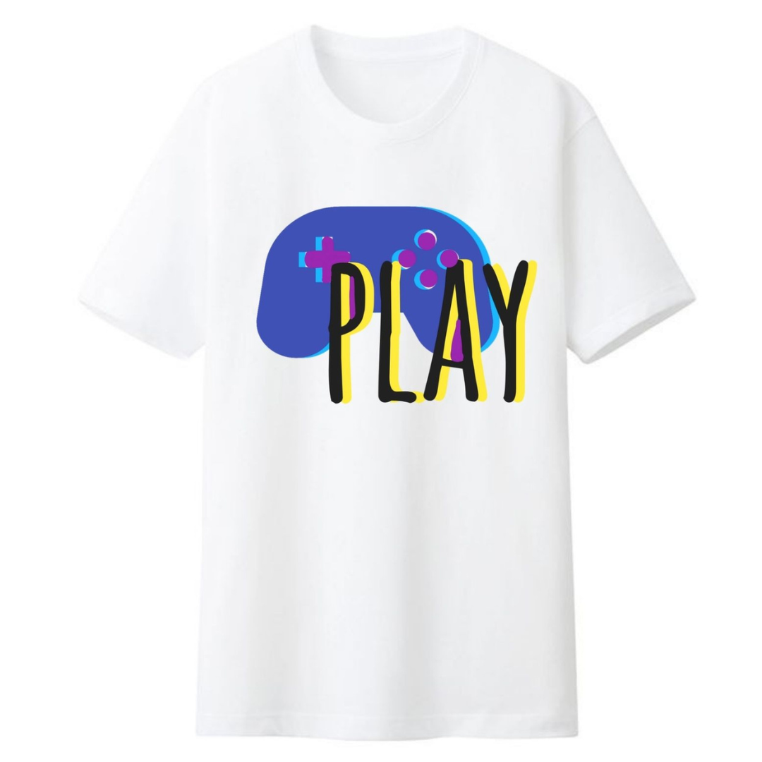 Controller design T-Shirt ( Play ) - XL