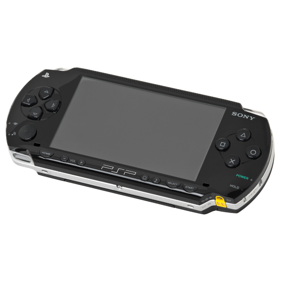 Playstation PSP - Built in 90+ Games, Black