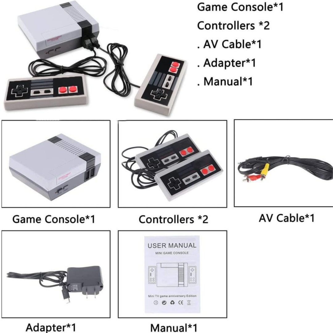 Mini Classic Retro Game Console