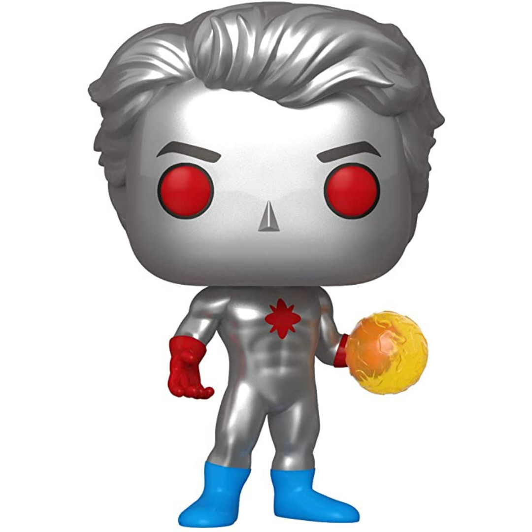 Funko Pop! Heroes: DC - Captain Atom WonderCon 2020 Limited Edition Shared Sticker Exclusive