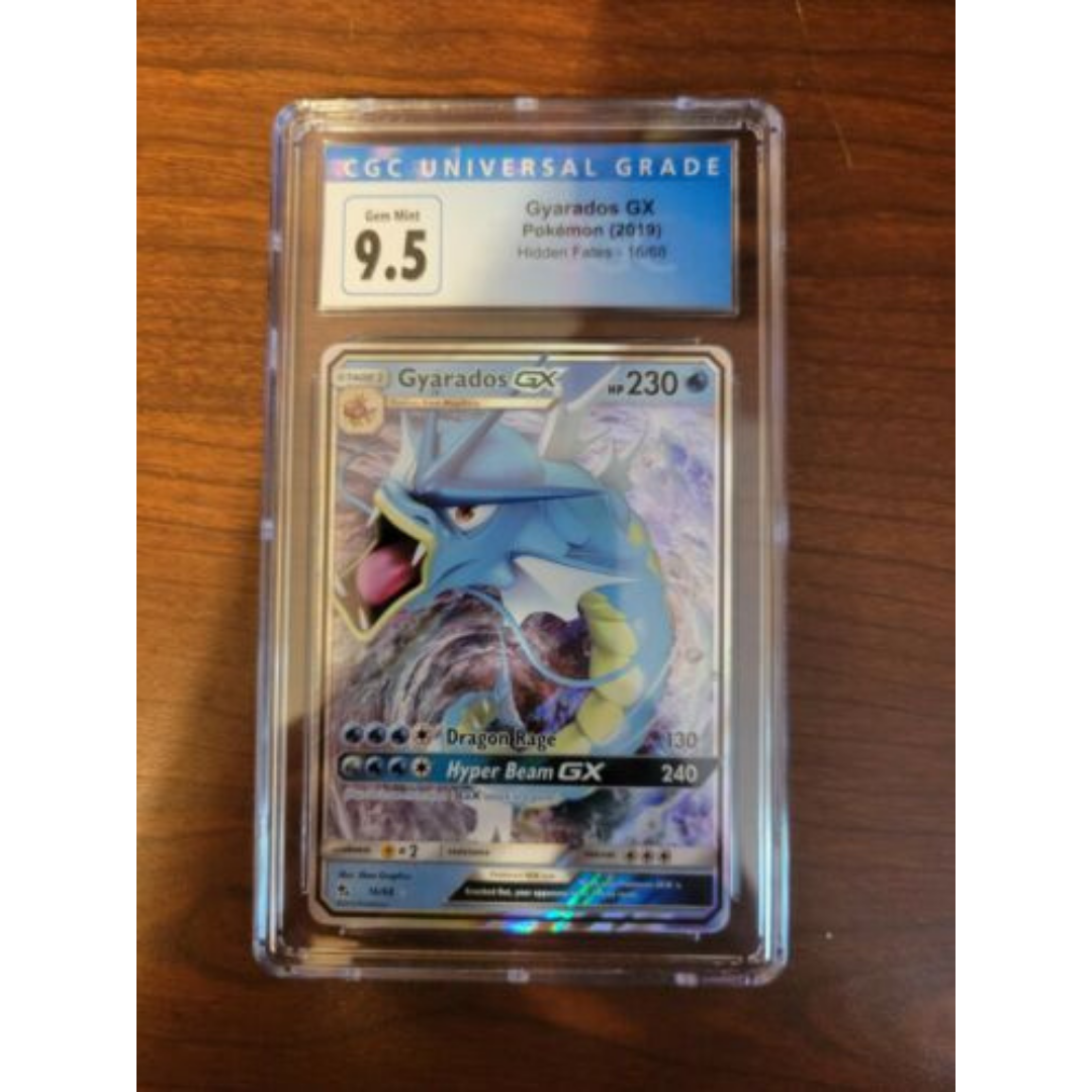 Pokemon 2019 Hidden Fates Gyarados GX 16/68 | CGC 9.5