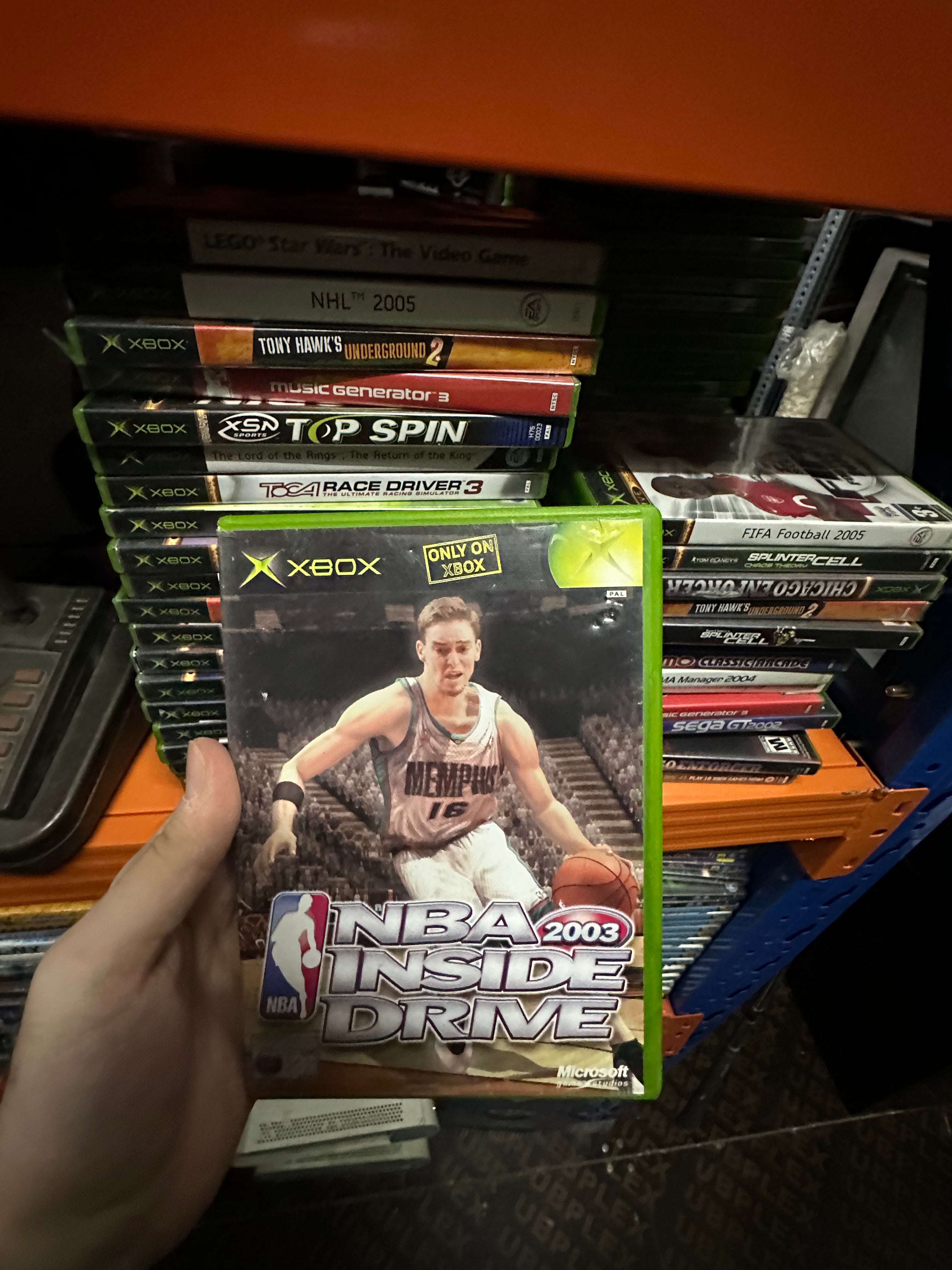 NBA Inside drive 2003