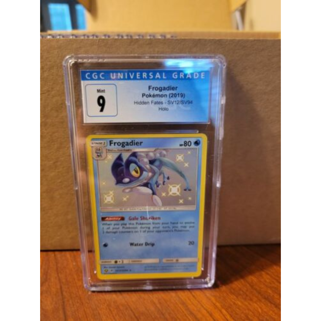 Frogadier Hidden Fates SV12/SV94 CGC 9 Mint